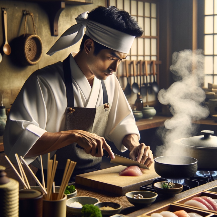 Japanese dishes and nattokinase.