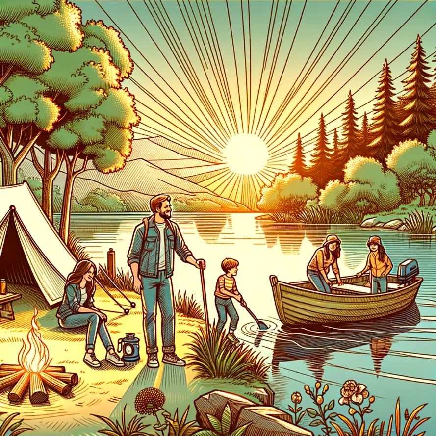 Lake Camping